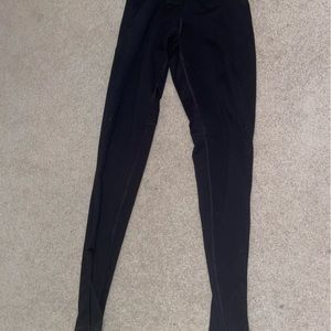 Women’s black leggings, AS